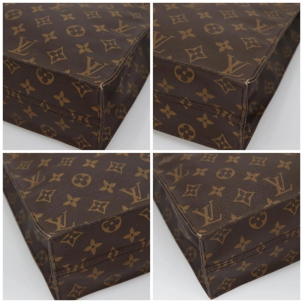 LOUIS VUITTON Monogram Sac Plat Hand Bag M51140 LV Auth 136014 - Picture 15 of 15